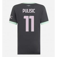 Camiseta AC Milan Christian Pulisic #11 Tercera Equipación para mujer 2024-25 manga corta